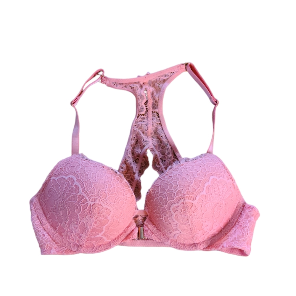 Victoria's Secret Push Up Front Closure Bra, 32C